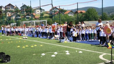 “Predškolski dani” na Gradskom stadionu Ilijaš: Manifestacija “Hodaj pravo, budi zdravo”