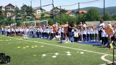 “Predškolski dani” na Gradskom stadionu Ilijaš: Manifestacija “Hodaj pravo, budi zdravo”