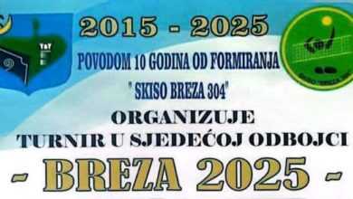 “SKISO Breza 304”: Turnir u sjedećoj odbojci u povodu 10 godina postojanja