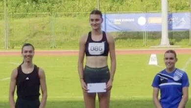 Emina Omanović prva na 16. Medjunarodnom atletskom mitingu “Zenica 2025”