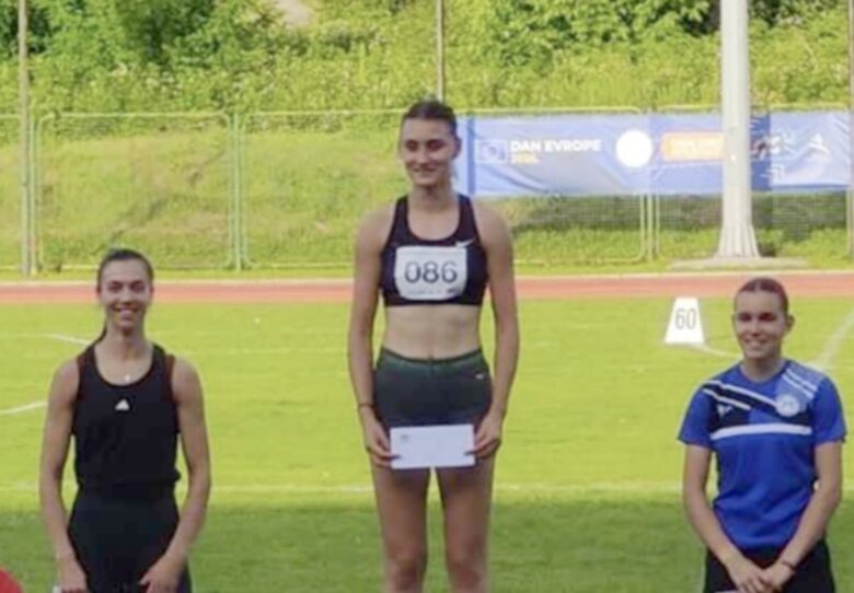 Emina Omanović prva na 16. Medjunarodnom atletskom mitingu “Zenica 2025”