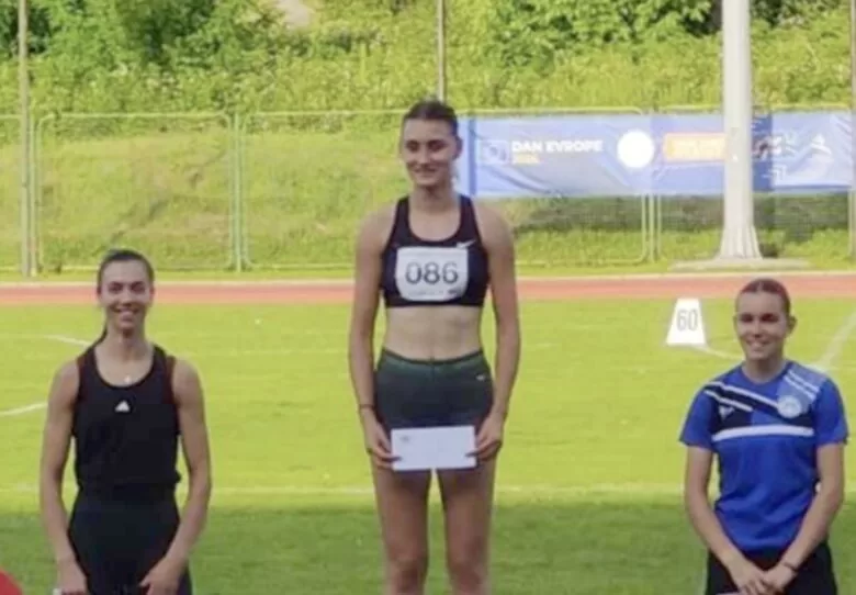 Emina Omanović prva na 16. Medjunarodnom atletskom mitingu “Zenica 2025”