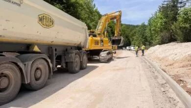 Ministar Šteta u obilasku radova na Bjelašnici: Radno je na četiri gradilišta