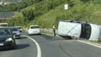 Saobraćajna nesreća na Kobiljoj Glavi