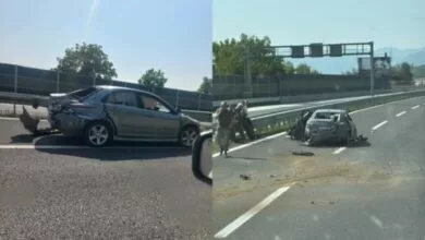 Saobraćajna nesreća na autoputu A1, Podlugovi-Visoko iz pravca Sarajeva