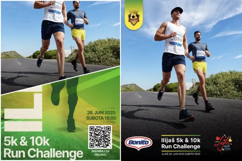 1. ILIJAŠ 5K & 10K RUN CHALLENGE: Trči, diši, osjeti Ilijaš-Početak nove sportske priče u BiH!