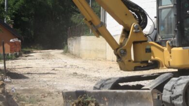 Počela sanacija 144 metra puta u lješevskom naselju Lug