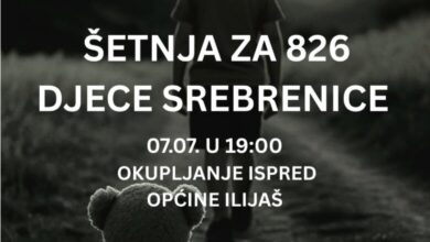 “Šapat tuge” u Ilijašu: Mladi SDA Ilijaš organizuju snažan podsjetnik na ubijenu djecu Srebrenice