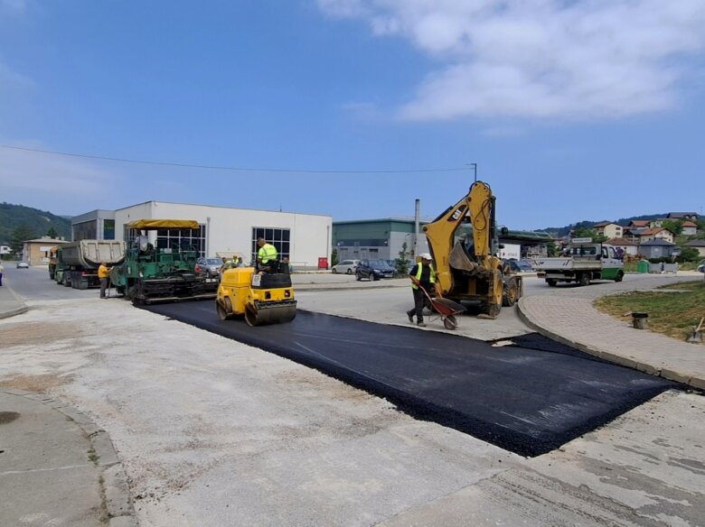Izvršena sanacija raskrsnice kod Gradske tržnice u Ilijašu