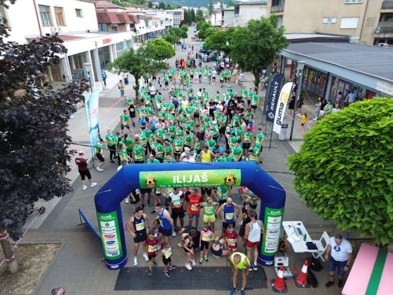 U Ilijašu uspješno održana ulična trka „Ilijaš Run Challenge“ na 5 i 10 kilometara