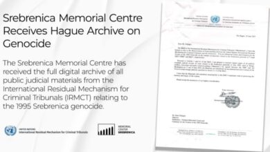 Memorijalni centar Srebrenica preuzeo haške arhivske dokumente
