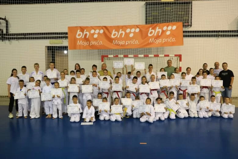 Polaganje učeničkih zvanja u karateu – Ilijaški dani 2025.