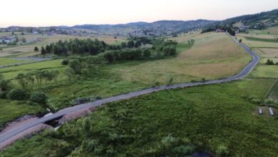 Asfaltiran put Odžak -Nanići u Mjesnoj zajednici Kamenica