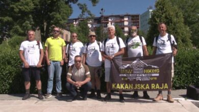 Kakanjski planinari danas krenuli na Marš mira Nezuk – Potočari