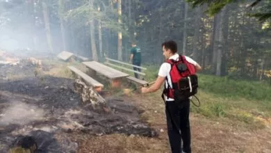 Srebrenica: Proglašena vanredna situacija u MZ Luka zbog požara