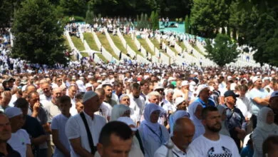 Klanjana dženaza za sedam žrtava genocida