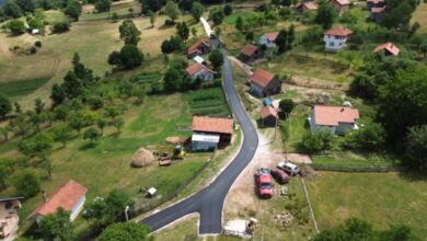 Asfaltiran još jedan put na području općine Ilijaš: 240 metara novog asfalta za Vrutke