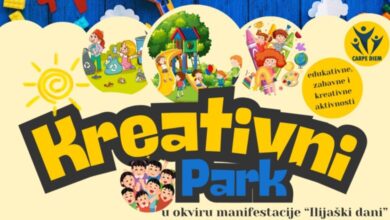 Uskoro četverodnevna dječija manifestacija „Kreativni park“ na četiri lokacije u općini Ilijaš