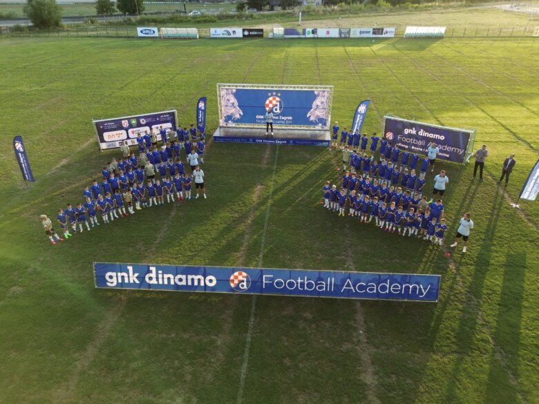 SVEČANO OTVOREN NOGOMETNI KAMP GNK DINAMO ZAGREB BIH 2025- ILIJAŠ.