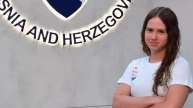 Zerina Vrabac na 200 metara delfin srebrena na EYOF-u