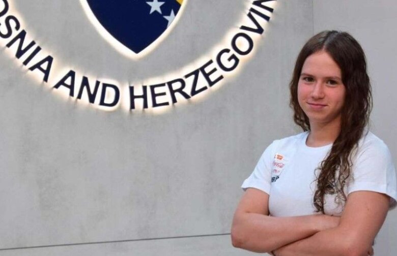 Zerina Vrabac na 200 metara delfin srebrena na EYOF-u