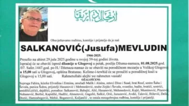 Na bolji svijet preselio Mevludin Salkanović – Mevlo, dženaza u petak u Glogovoj