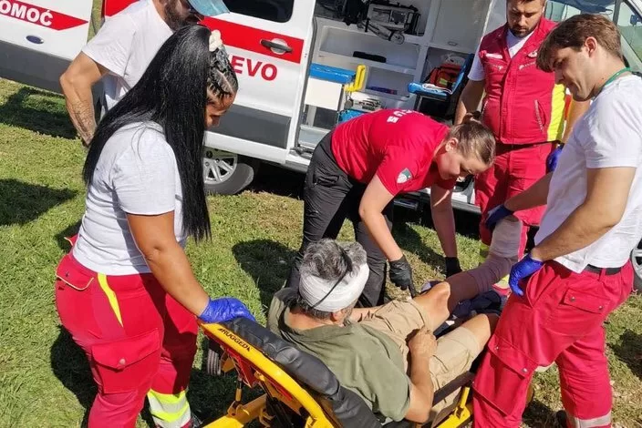 Na Bjelašnici zbrinut povrijeđeni paraglajder