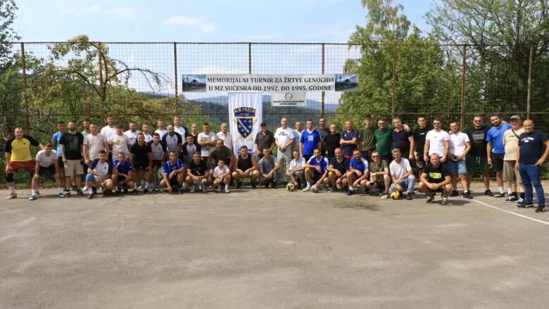 U Sućeskoj održan 10. Memorijalni turnir posvećen žrtvama genocida MZ Sućeska u periodu od 1992. do 1995. godine