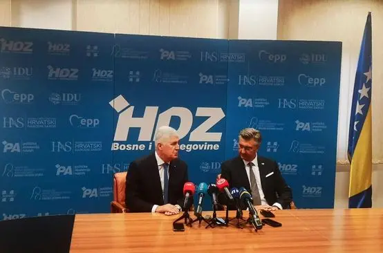 Čović i Plenković o Dodiku: Sve pravne odluke se moraju poštivati