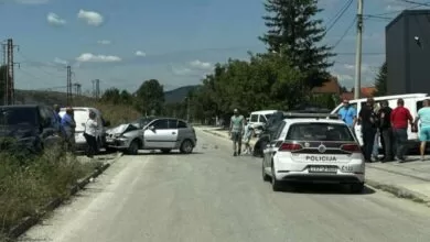 Saobraćajna nezgoda u Podlugovima: Sudar dva vozila