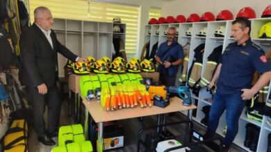 Izvršena primopredaja vatrogasnih crijeva Vatrogasnom društvu Vogošća