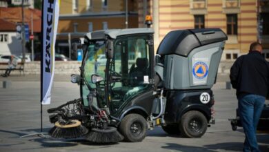Općina Stari Grad Sarajevo nabavila vozila za čišćenje ulica i snijega za JKP OSG d.o.o. Sarajevo