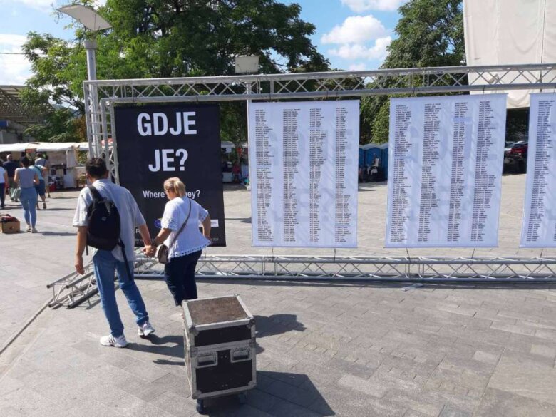 Tuzla: Obilježavanje Međunarodnog dana nestalih osoba