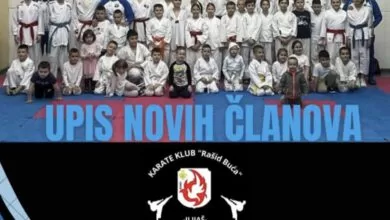 Karate klub Rašid Buća – Ilijaš od 1.9.2025. počinje sa upisom i treninzima karatea za nove članove