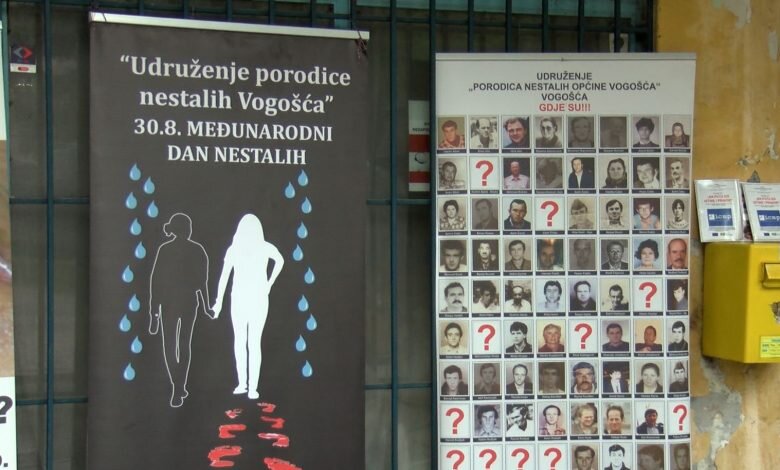 Porodice nestalih osoba s područja općine Vogošća obilježile su Međunarodni dan nestalih