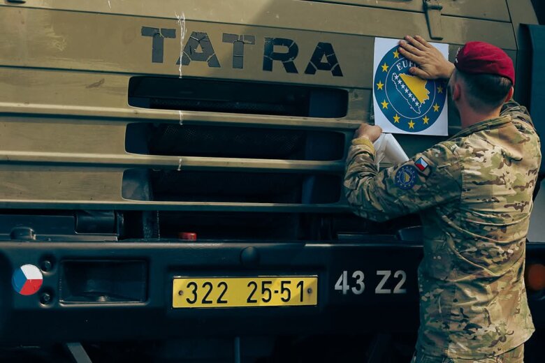 Rezervne snage iz Češke stigle u Bosnu i Hercegovinu na vježbu Brzi odgovor 2025