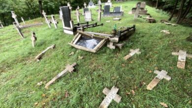 Brojne osude zbog skrnavljenja pravoslavnog groblja kod Zenice