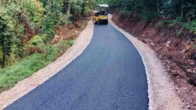 Asfaltiran put Žutica-Žedanjsko kod Srebrenice