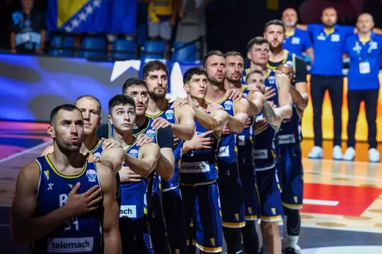 Košarkaši BiH ostvarili veliki napredak na FIBA rang listi