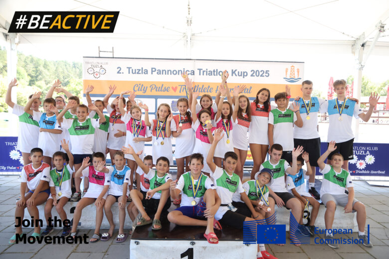 Održan Drugi Tuzla Pannonica Triatlon Kup i Super Kid Akvatlon