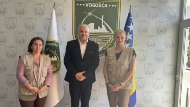 Načelnik Vogošće Migdad Hasanović upriličio prijem za predstavnice udruženja Barakah Charity