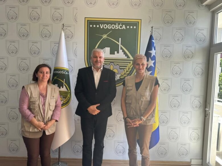 Načelnik Vogošće Migdad Hasanović upriličio prijem za predstavnice udruženja Barakah Charity