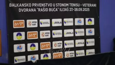 Ovog vikenda u Ilijašu Balkansko prvenstvo u stonom tenisu za veterane