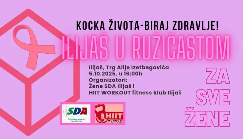 Ilijaš u ružičastom – Kocka života, biraj zdravlje!