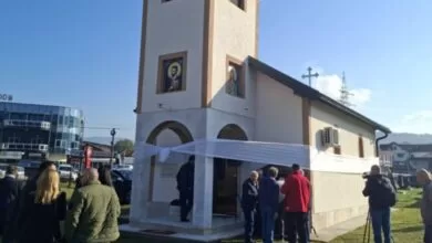 Mitropolit Hrizostom osveštao kapelu u Podlugovima kod Ilijaša