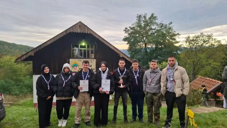 Izviđači iz Ilijaša osvojili treće mjesto na međunarodnom takmičenju u Visokom