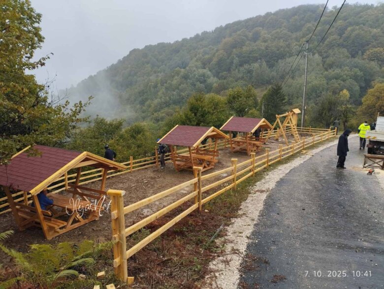 Ilijaš dobio još jedno izletište, postavljeni šadrvani na Taračin Dolu