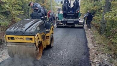 Danas asfaltiranje druge faze puta na Taračin Dolu kod Ilijaša