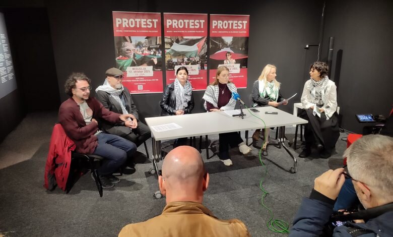 U nedjelju protest BiH za slobodnu Palestinu, organizatori pozivaju građane da se pridruže