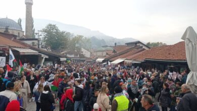 U Sarajevu protest ‘BiH za slobodnu Palestinu’